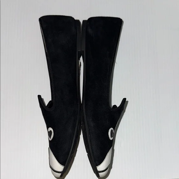 Marc Jacobs Black and White Flats - Picture 2 of 5